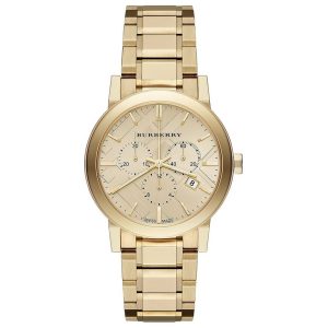 Burberry BU9753 Classic Gold-Tone Chronograph Watch (38mm)