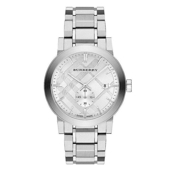 Burberry The City Men's Silver Stainless Steel Watch BU9900 - 42mm