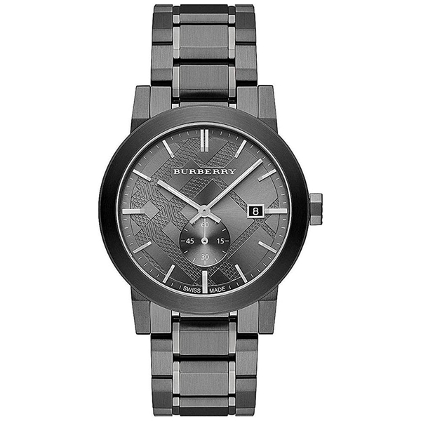 Burberry BU9902 Men's Gunmetal Grey Chronograph Watch (42mm)