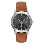 Burberry The City Men's 42mm Black Leather Watch - BU9905