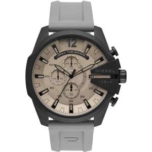 Diesel Mega Chief DZ4496 Men's Grey Silicone Watch