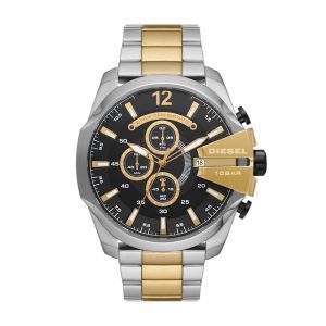 Diesel DZ4581 Men's Mega Chief Chronograph Two-Tone Stainless Steel Watch