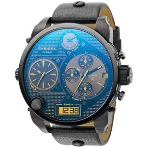 Diesel Mega Chief DZ7127 Men's Chronograph Watch - Blue & Black