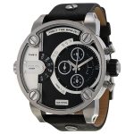 Diesel Little Daddy Oversized Chronograph Watch - Black/Grey (DZ7256)