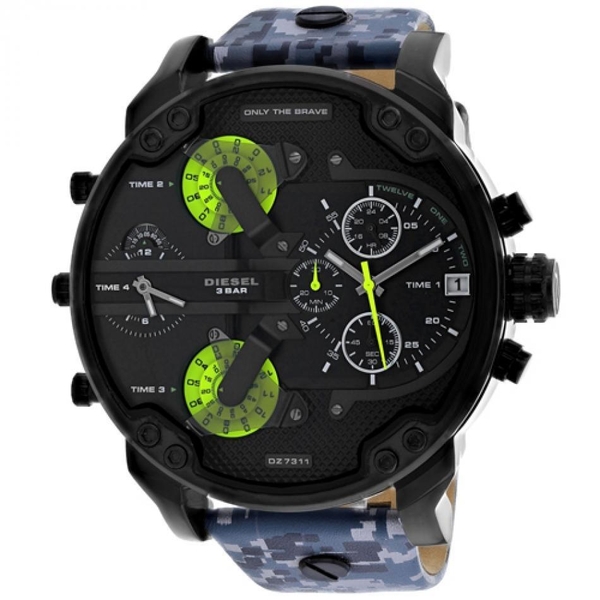 Diesel Men's Big Daddy Multi-Time Zone Watch DZ7311