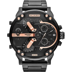 Diesel The Daddies DZ7312 Oversized Chronograph Black Ion-plated Men's Watch