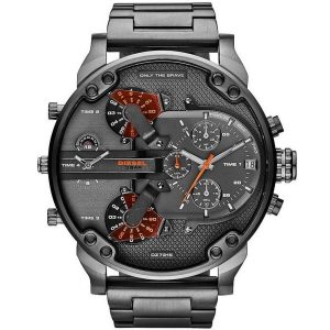 Diesel Mr. Daddy 2.0 Gunmetal Chronograph Watch DZ7315 (Extra Large)