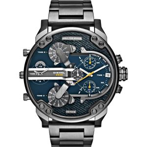 Diesel Mr. Daddy 2.0 Gunmetal Stainless Steel Watch (DZ7331)