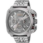 Diesel DZ7344 Men's Grey & Black Stainless Steel Chronograph Watch (50mm)
