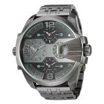 Diesel Mega Chief DZ7372 Men's Chronograph Watch - Black/Grey Stainless Steel