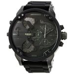 Diesel Mr. Daddy 2.0 Oversized Black Chronograph Watch DZ7396