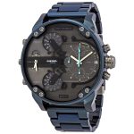 Diesel Mr. Daddy 2.0 Oversized Chronograph Watch (Blue/Grey)