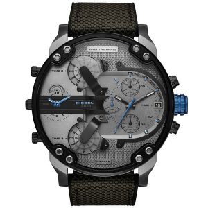 Diesel Mr. Daddy 2.0 Men's Oversized Chronograph Watch - Grey (DZ7420)