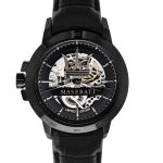 Maserati Men's R8821119006 Automatic Black Dial Leather Strap Watch