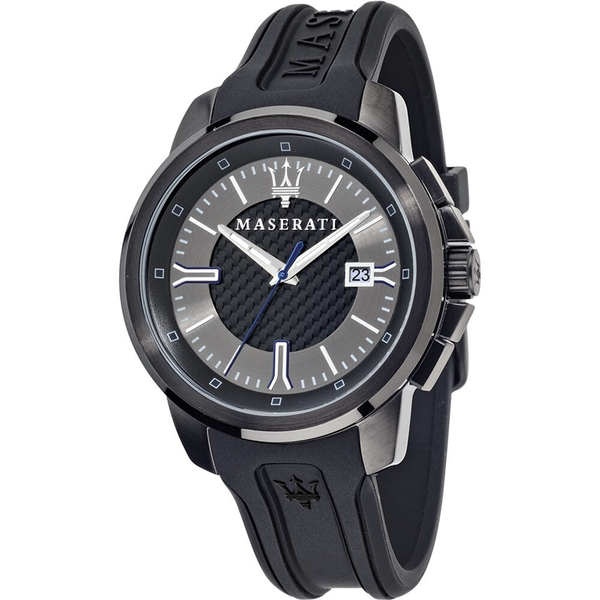 Maserati Sfida Men's Black/Silver Dial Chronograph Watch R8851123004