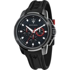Maserati Sfida Chronograph Black Dial Men's Watch R8851123007