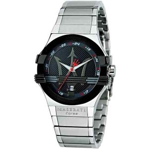 Maserati Potenza R8853108001 Men's Black Dial Stainless Steel Watch