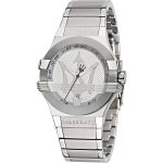 Maserati Potenza R8853108002 Men's Silver-Tone Stainless Steel Watch