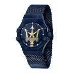 Maserati Potenza Men's Blue Stainless Steel Quartz Watch R8853108008