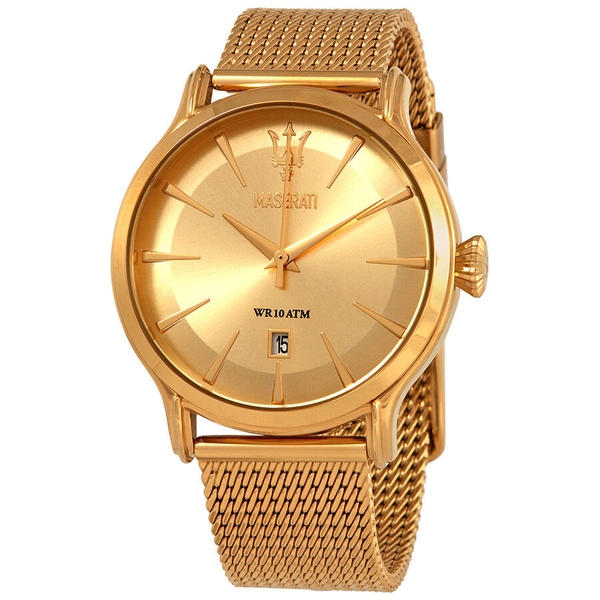 Maserati Epoca Men's Gold-Tone Stainless Steel Watch R8853118003
