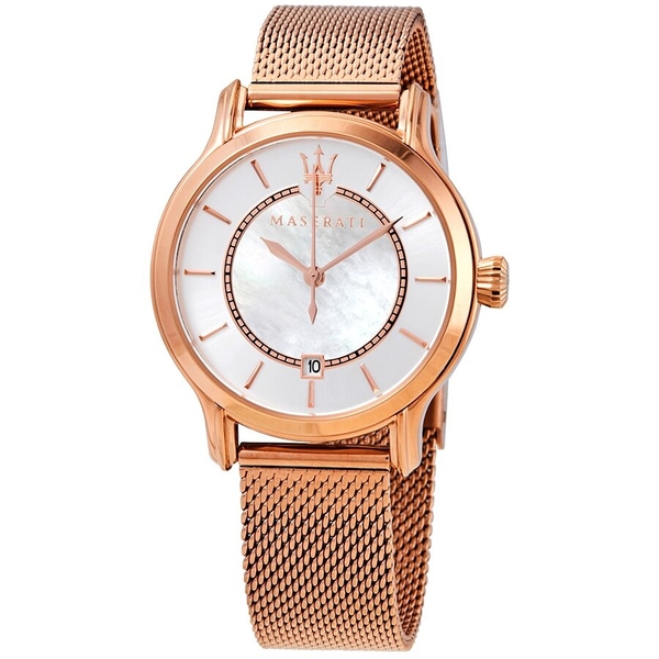 Maserati Epoca Women's Rose Gold & Mother-of-Pearl Dress Watch