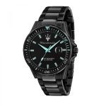 Maserati Sfida Men's Black Stainless Steel Quartz Watch R8853144001