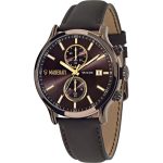 Maserati Epoca Men's Chronograph Watch - Bronze with Brown Leather Strap (R8871618006)