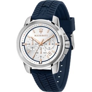 Maserati Successo Men's Blue Stainless Steel Bracelet Watch - 44mm (R8871621013)