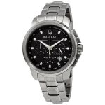 Maserati Successo Chronograph Black Dial Men's Watch