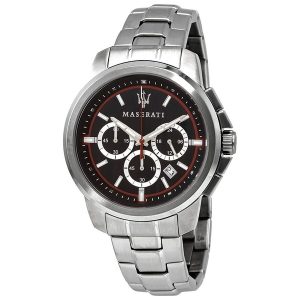 Maserati Successo Chronograph Black Dial Men's Watch R8873621009