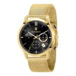 Maserati Ricordo Men's Gold-Tone Chronograph Watch R8873633003