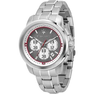 Maserati Men's R8873637003 Analog Quartz Watch - Silver/Grey