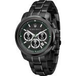 Maserati Royale Men's Black Stainless Steel Quartz Watch R8873637004