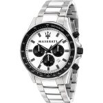 Maserati Sfida Chronograph White Dial Men's Watch