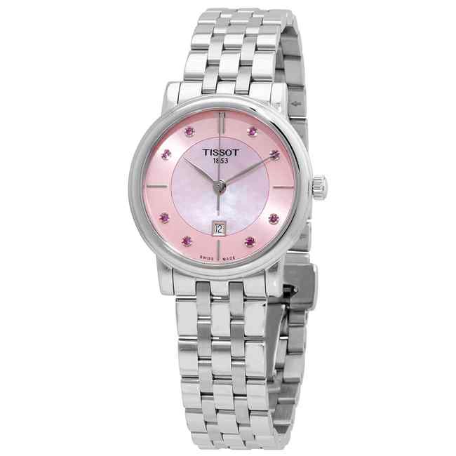 Tissot Carson Premium Lady Diamonds Rose Mother-of-Pearl Dial T122.210.11.159.00