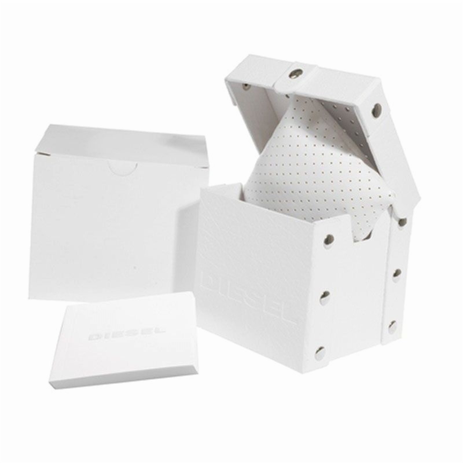 Diesel Mega Chief Oversized Chronograph Watch - Black/Brown (DZ4343) - Image 2